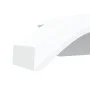 LED-Außenwandleuchten, 2 Stück, aus weißem gegossenem Aluminium von , Außenbeleuchtung - Ref: Foro24-4006281, Preis: 48,18 €,...