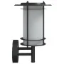 Aplique de exterior de acero inoxidable negro de , Iluminación de exterior - Ref: Foro24-4006288, Precio: 33,76 €, Descuento: %