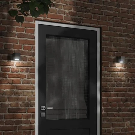 Außenwandleuchte aus schwarzem Gussaluminium von , Außenbeleuchtung - Ref: Foro24-4006310, Preis: 14,07 €, Rabatt: %