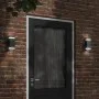 Apliques de exterior 2 unidades acero inoxidable negro de , Iluminación de exterior - Ref: Foro24-4006325, Precio: 40,89 €, D...