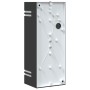 Apliques de exterior 2 unidades acero inoxidable negro de , Iluminación de exterior - Ref: Foro24-4006325, Precio: 41,72 €