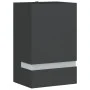 Aplique de exterior de acero inoxidable negro de , Iluminación de exterior - Ref: Foro24-4006333, Precio: 19,02 €, Descuento: %