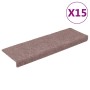 Felpudos autoadhesivos para escaleras, 15 unidades, 65 x 21 x 4
