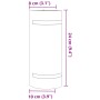 Außenwandleuchte aus schwarzem Gussaluminium von , Außenbeleuchtung - Ref: Foro24-4006331, Preis: 21,15 €, Rabatt: %