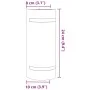 Lámpara de pared de exterior aluminio fundido negro de , Iluminación de exterior - Ref: Foro24-4006331, Precio: 20,82 €, Desc...