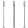 Außen-Stehlampen, 3 Stück, Edelstahl, 100 cm. von , Außenbeleuchtung - Ref: Foro24-4006352, Preis: 119,51 €, Rabatt: %
