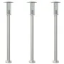 Lámparas de suelo de exterior 3 uds acero inoxidable 100 cm de , Iluminación de exterior - Ref: Foro24-4006352, Precio: 116,2...
