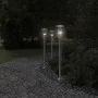 Lámparas de suelo de exterior 3 uds acero inoxidable 100 cm de , Iluminación de exterior - Ref: Foro24-4006352, Precio: 116,2...