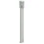 Outdoor floor lamp made of silver stainless steel, 110 cm. by , Outdoor lighting - Ref: Foro24-4006359, Price: 52,14 €, Disco...