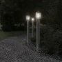 Bodenlampe für den Außenbereich aus silbernem Edelstahl, 110 cm von , Außenbeleuchtung - Ref: Foro24-4006359, Preis: 52,14 €,...