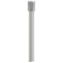 Bodenlampe für den Außenbereich aus silbernem Edelstahl, 110 cm von , Außenbeleuchtung - Ref: Foro24-4006359, Preis: 55,87 €,...