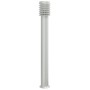 Bodenlampe für den Außenbereich aus silbernem Edelstahl, 110 cm von , Außenbeleuchtung - Ref: Foro24-4006359, Preis: 55,87 €,...