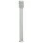 Outdoor floor lamp made of silver stainless steel, 110 cm. by , Outdoor lighting - Ref: Foro24-4006359, Price: 52,14 €, Disco...