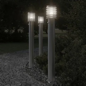 Außen-Stehlampen mit Bewegungssensor aus Edelstahl, 110 cm. von , Außenbeleuchtung - Ref: Foro24-4006367, Preis: 58,54 €, Rab...