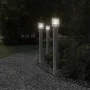 Außen-Stehlampen mit Bewegungssensor aus Edelstahl, 110 cm. von , Außenbeleuchtung - Ref: Foro24-4006367, Preis: 57,44 €, Rab...