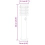 Außen-Stehlampen mit Bewegungssensor aus Edelstahl, 60 cm. von , Außenbeleuchtung - Ref: Foro24-4006365, Preis: 46,20 €, Raba...