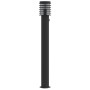 Außen-Stehlampe mit Bewegungssensor, schwarzem Stahl, 110 cm. von , Außenbeleuchtung - Ref: Foro24-4006371, Preis: 59,18 €, R...