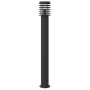 Außen-Stehlampe mit Bewegungssensor, schwarzem Stahl, 110 cm. von , Außenbeleuchtung - Ref: Foro24-4006371, Preis: 59,18 €, R...
