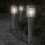 Outdoor floor lamp with stainless steel plug 60 cm by , Outdoor lighting - Ref: Foro24-4006373, Price: 42,73 €, Discount: %