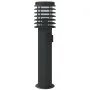 Außen-Stehlampen mit Stecker, 3 Stück, Schwarz, 60 cm, aus Stahl. von , Außenbeleuchtung - Ref: Foro24-4006378, Preis: 148,24...