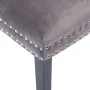 Sillas de comedor 6 unidades terciopelo gris de vidaXL, Sillas de comedor - Ref: Foro24-3055874, Precio: 890,80 €, Descuento: %