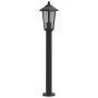 Außen-Stehlampen, 3 Stück, Edelstahl, schwarz, 80 cm. von , Außenbeleuchtung - Ref: Foro24-4006386, Preis: 120,19 €, Rabatt: %