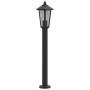 Außen-Stehlampen, 3 Stück, Edelstahl, schwarz, 80 cm. von , Außenbeleuchtung - Ref: Foro24-4006386, Preis: 127,69 €, Rabatt: %