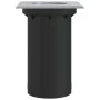 Square black aluminum outdoor ground spotlight 10.5x10.5 cm by , Outdoor lighting - Ref: Foro24-4006392, Price: 16,81 €, Disc...