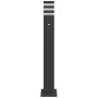 Outdoor floor lamps with sensor 3 units black aluminum 80 cm by , Outdoor lighting - Ref: Foro24-4006402, Price: 159,90 €, Di...
