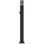 Lámpara de suelo de exterior con enchufe aluminio negro 110 cm de , Iluminación de exterior - Ref: Foro24-4006409, Precio: 70...
