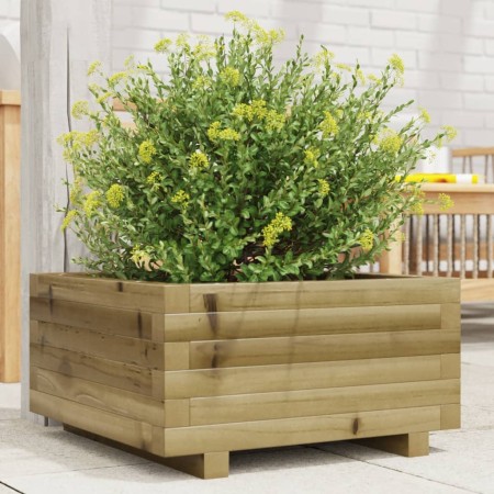 Imprägnierte Kiefernholz-Pflanzschale 50x50x26,5 cm von , Töpfe und Pflanzgefäße - Ref: Foro24-847297, Preis: 75,12 €, Rabatt: %