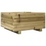 Pine wood planter box impregnated 50x50x26.5 cm by , Pots and planters - Ref: Foro24-847297, Price: 72,04 €, Discount: %