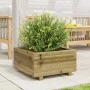 Pine wood planter box impregnated 50x50x26.5 cm by , Pots and planters - Ref: Foro24-847297, Price: 72,04 €, Discount: %