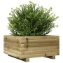 Pine wood planter box impregnated 50x50x26.5 cm by , Pots and planters - Ref: Foro24-847297, Price: 72,04 €, Discount: %