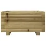 Pine wood planter box impregnated 50x50x26.5 cm by , Pots and planters - Ref: Foro24-847297, Price: 72,04 €, Discount: %