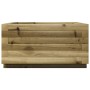 Imprägnierte Kiefernholz-Pflanzschale 50x50x26,5 cm von , Töpfe und Pflanzgefäße - Ref: Foro24-847297, Preis: 75,12 €, Rabatt: %