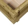 Pine wood planter box impregnated 50x50x26.5 cm by , Pots and planters - Ref: Foro24-847297, Price: 72,04 €, Discount: %