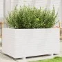 Jardinera madera maciza de pino blanco 90x60x49,5 cm de , Maceteros y jardineras - Ref: Foro24-847384, Precio: 159,62 €, Desc...