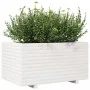 Jardinera madera maciza de pino blanco 90x60x49,5 cm de , Maceteros y jardineras - Ref: Foro24-847384, Precio: 159,62 €, Desc...