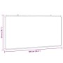 Pizarra magnética aluminio 100x50x1,7 cm de , Paneles de exposición - Ref: Foro24-4005347, Precio: 44,94 €, Descuento: %