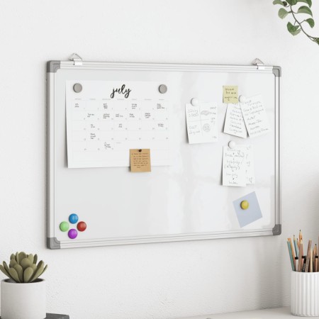 Magnetic aluminum board 60x40x1.7 cm by , Exhibition panels - Ref: Foro24-4005345, Price: 25,60 €, Discount: %
