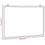 Magnetic aluminum board 60x40x1.7 cm by , Exhibition panels - Ref: Foro24-4005345, Price: 25,60 €, Discount: %