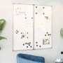 Folding magnetic whiteboard aluminum 80x80x1.7 cm by , Exhibition panels - Ref: Foro24-4005351, Price: 48,69 €, Discount: %