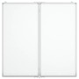Folding magnetic whiteboard aluminum 80x80x1.7 cm by , Exhibition panels - Ref: Foro24-4005351, Price: 53,66 €, Discount: %