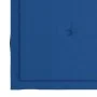 Sillas de jardín 4 uds con cojines azul real madera de teca de , Sillas de jardín - Ref: Foro24-3062578, Precio: 258,43 €, De...