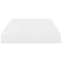 Schwebendes Wandregal 2 Stück MDF glänzend weiß 40x23x3,8 cm von vidaXL, Regale und Regale - Ref: Foro24-323743, Preis: 30,08...