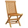 Garden chairs 8 pcs solid teak wood with cream cushions by , Garden chairs - Ref: Foro24-3072919, Price: 485,09 €, Discount: %