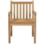 Garden chairs 8 pcs solid teak wood with anthracite cushions by , Garden chairs - Ref: Foro24-3073058, Price: 1,00 €, Discoun...