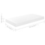 Floating wall shelf 4 pcs glossy white MDF 50x23x3.8 cm by vidaXL, Shelves and shelves - Ref: Foro24-323747, Price: 58,23 €, ...