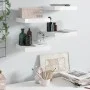 Schwebendes Wandregal 4 Stück MDF glänzend weiß 23x23,5x3,8cm von vidaXL, Regale und Regale - Ref: Foro24-323741, Preis: 42,4...